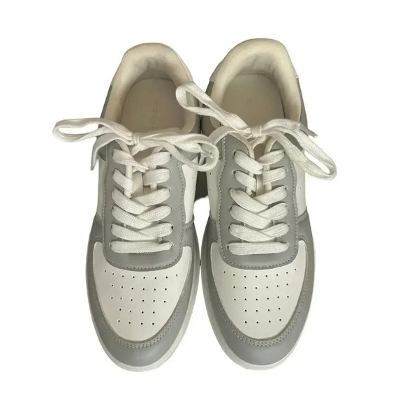 NWOT Madden Girl Women’s Natalie Ledge Platform Sneakers Gray and White Size 8.5 - Picture 8 of 9